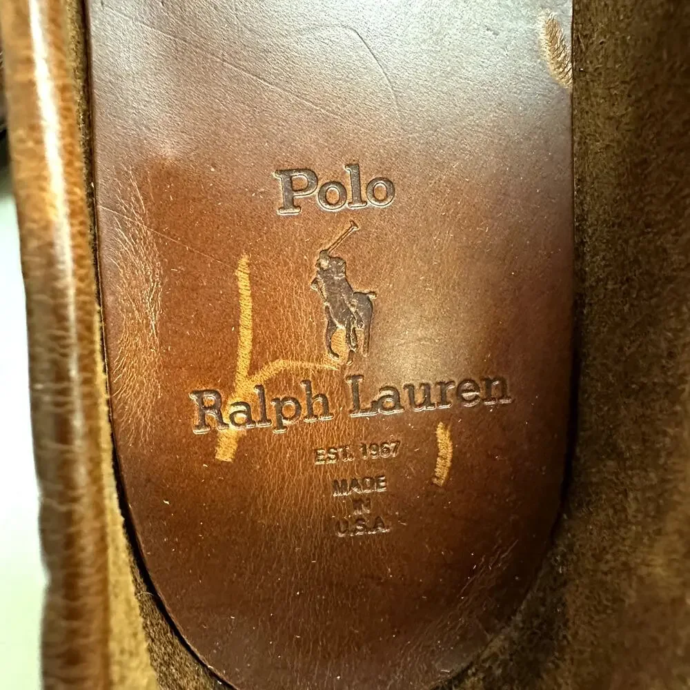 NWOT Rancourt & Co. x Polo Ralph Lauren Weltline Penny Loafer Made in USA 7.5 B